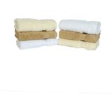 Tardan Elegant 6'lı Mini El Havlusu - 30 x 30 cm - Renkli