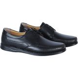 Tardelli 016 Comfort Deri Erkek Casual Ayakkabı - Siyah