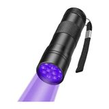 Tarez 5 Adet Ultraviyole Fener, Mor Işık Fener 12 Led, 395 Nm Uv Fener, Köpek ve Kedi Kurumuş Idrar Lekeleri Için Lamba, El Tırnak Oje Kurutucu El Tipi Uv Lamba