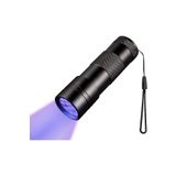 Tarez Ultraviyole Fener, Mor Işık Fener 12 LED , 395 Nm Uv Fener