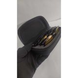 Target 3 Bölmeli Klipsli Polarize Gözlük Kabı Kılıfı :Uzunluk 17cm x Genişlik 8cm x Yükseklik 6cm