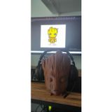 Target 3D Baby Groot Kulaklık Standı Masaüstü Kulaklık Standı 25 Cm