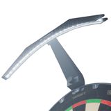Target Dart Ark Dart Tahtası LED Işık - Tüm Dart Tahtalarına Güvenle Uyar - Kolay Montaj - Parlak Aydınlatma Tüm Panoyu Aydınlatır - 3m Kablo