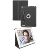 Targus THD00604EU Premium Click-in Protective Case fitilli kumaş ve stand Apple iPad için Siyah THD006