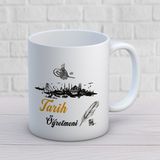 Tarih Öğretmenlerine Özel Öğretmenler Günü Hediyelik Baskılı Kupa - Beyaz - 300 ml