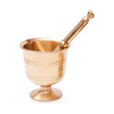 Tarihi Fantom Değirmen Tarihi Phantom El Yapımı Pirinç Havan 19,5 cm