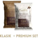 Tarihi Kadıköy Kahvesi Tarihi Kadıköy Klasik + Premium Set Türk Kahvesi Seti (2 x 100 Gr) - 200 gr