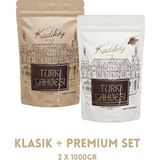 Tarihi Kadıköy Kahvesi Tarihi Kadıköy Klasik + Premium Türk Kahvesi Set (2 x 1000GR) - 2 kg
