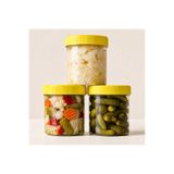 Tarihi Kemerburgaz Turşucusu Mini Paket 6 Karışık Biber, Lahana, Kornişon Salatalık Turşusu 3 x 330 g