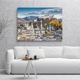 Tarihi Şehir Kanvas Tablo 70x100 8694512381881