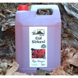 Tarihi SultanAhmet Baharatçısı Gül Sirkesi 5lt | Katkısız Doğal - 5 lt