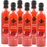 Tarihi Sultanahmet Baharatçısı Üzüm Sirkesi 6X500ML (Özel Üretim) - 3 lt