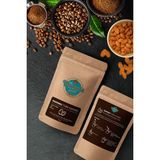 Tarihi Yarımada Kahvecisi Taze Çekilmiş Orta Kavrulmuş ve Öğütülmüş Bademli Türk Kahvesi 1000 gr - 1 kg