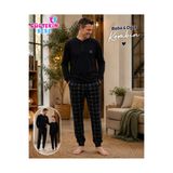 Tarık İnterlok Kumaş Robalı Baba Oğul Pijama Takımı Kombini M-2XL-TA4430690