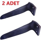 Tarım Garaj Khun Hrs Serisi Dik Freze Ithal Rotovatör Bıçak-2 Adet - 12 mm-28 cm-7 cm