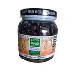 Tarım Kredi Yağlı Salamura Siyah Zeytim M-L 1 Kg