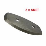 Tarımgaraj Yem Karma Makina Çift Yönlü Balta Bıçağı-Küçük Model-2 Adet