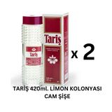 Tariş Limon Kolonyası Cam Şişe 420 Ml. x 2