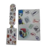 tarix Valiz Etiketi + Pasaport Kabı (Set-1)