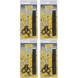 Tarko Hydra Mükemmel Ikili Profesyonel Berber Makası+Tarak Set x 4 - 1