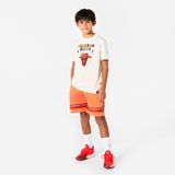 Tarmak NBA Chicago Bulls Çocuk Basketbol Tişörtü - Beyaz - 900