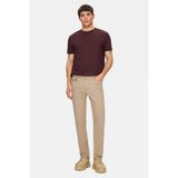 TARO Bej Non Denim Stragiht Fit Erkek Pantolon