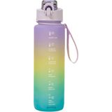 Taros Quokka Life Rainbow Matara Yeşil-Sarı-Mor 1 Lt - Yeşil - Sarı - Pembe