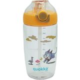 Taros Quokka Life Turuncu Suluk Pipetli 450 ml 6984