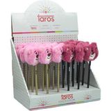 taros unick color kurşun kalem pembe ayıcık tepeli 7711 (24 lü paket) - Yok
