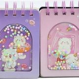 Taros Unick Color Not Defteri Küçük Boy Spiralli Boncuklu Kedi 6717 (16 Lı Paket)