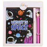 Taros Unick Color Space Adventure Kilitli Hatira Defteri Kalemli