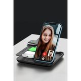 Taros Wireless Charger 4 In 1 Siyah