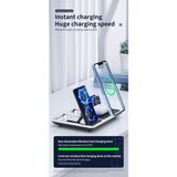 Taros Wireless Uto Charger 4 In 1 Gümüş