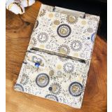 Tarot Ay Ve Güneş Tasarımlı Sekreterlik Defter Ve Kalemlik Kırtasiye Seti