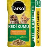 Tarsol Kedi Kumu Çam Peleti 20 Lt Ekonomik Boy %100 Organik