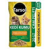TARSOL TARIM Tarsol Kedi Kumu Çam Peleti 20 Lt Ekonomik Boy %100 Organik