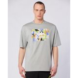 Tarsty Tee Erkek Gri Comfort Fit Tişört - XL
