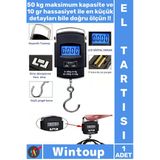 #Tartı Hassas Işıklı Lcd Ekranlı Elektronik Dijital El Kantarı 50 Kg Terazi Tartı 10 Gr Hassasiyet