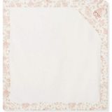 Tartine et Chocolat Printed Bath Cape Bebek Havlusu Pamuklu, Sevimli Desenli Kapüşonlu Tasarım - Pembe