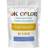 Tartrazine E102 Tartrazin Sarı Toz Gıda Boyası 500 gr