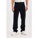 Tarz Cool Erkek Düz Süper Baggy Paça Uzun Kot Pantolon