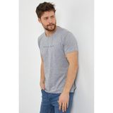Tarz Cool Erkek Relax Baskılı Slim Fit T-Shirt - Lacivert