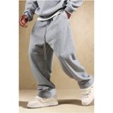 Tarz Cool Gri Oversize Rahat Kesim Baggy Erkek Eşofman Altı