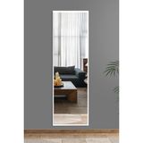 Tarz Design 50X150 cm Boy Ayna Antre Koridor Konsol Duvar Salon Banyo Wc Ofis Çocuk Yatak Odası Boy Aynası - Beyaz
