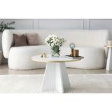 Tarz Design Nysamo Orta Sehpa Masa Salon Sehpası - Beyaz