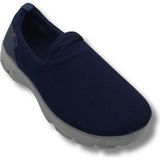 Tarzbu Kadın Esnek Örme Triko Slip-On Spor Ayakkabı - Hafif ve Rahat Günlük Yürüyüş Ayakkabısı Tarzdı18 - Mavi