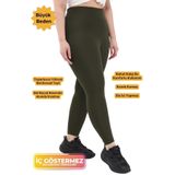 tarzımsüper Büyük Beden Konfor Modeli Toparlayıcı Inceltici Korse Özellikli Yüksek Belli Spor & Günlük Tayt