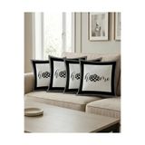 Tarzını Seç Home Desenli Salon Dekoru 4'lü Kırlent Kılıfı 40x38