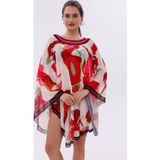 Tarzını Seç Kısa Kimono Pareo - Tesettür Pareo - Kemer Model 180x135 Cm