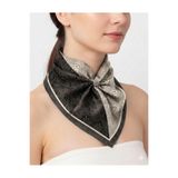 Tarzını Seç Siyah Royal Fular/Bandana/Aksesuar 48x48 cm